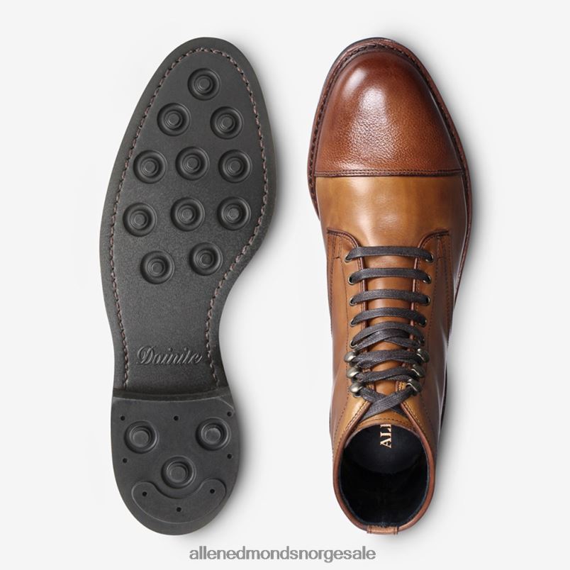 nei Allen Edmonds menn landon cap-toe støvel valnøtt brun 64B6Z484