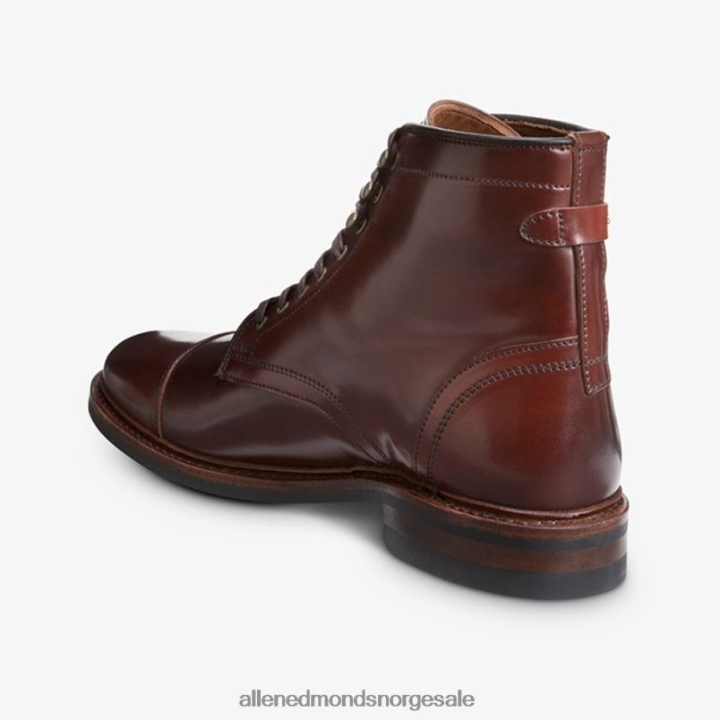 nei Allen Edmonds menn landon shell cordovan cap-toe dress boot chili cordovan 64B6Z338