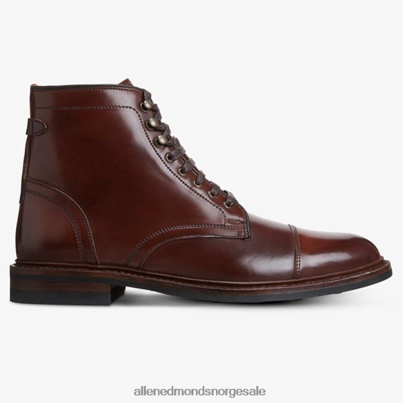nei Allen Edmonds menn landon shell cordovan cap-toe dress boot chili cordovan 64B6Z338