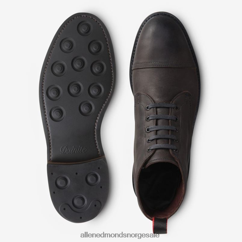 nei Allen Edmonds menn patton cap-toe boot med dainite gummisåle grå 64B6Z115