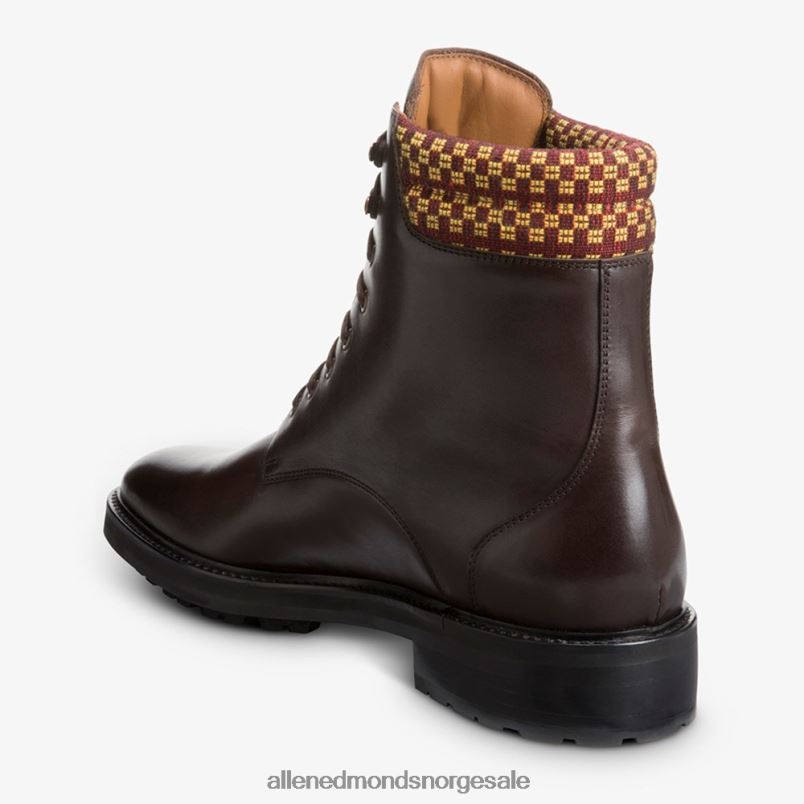nei Allen Edmonds menn safrim kampstøvel fra Armando cabral burgunder 64B6Z128