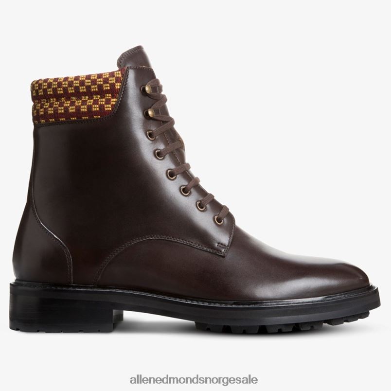 nei Allen Edmonds menn safrim kampstøvel fra Armando cabral burgunder 64B6Z128