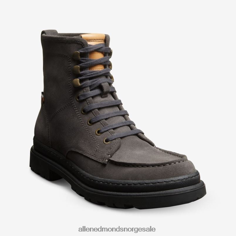 nei Allen Edmonds menn sawyer værbestandig snørestøvel grå semsket skinn 64B6Z91