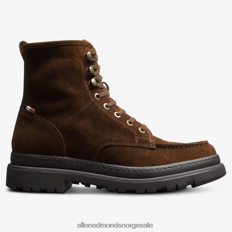 nei Allen Edmonds menn sawyer værbestandig snørestøvel snus semsket skinn 64B6Z420