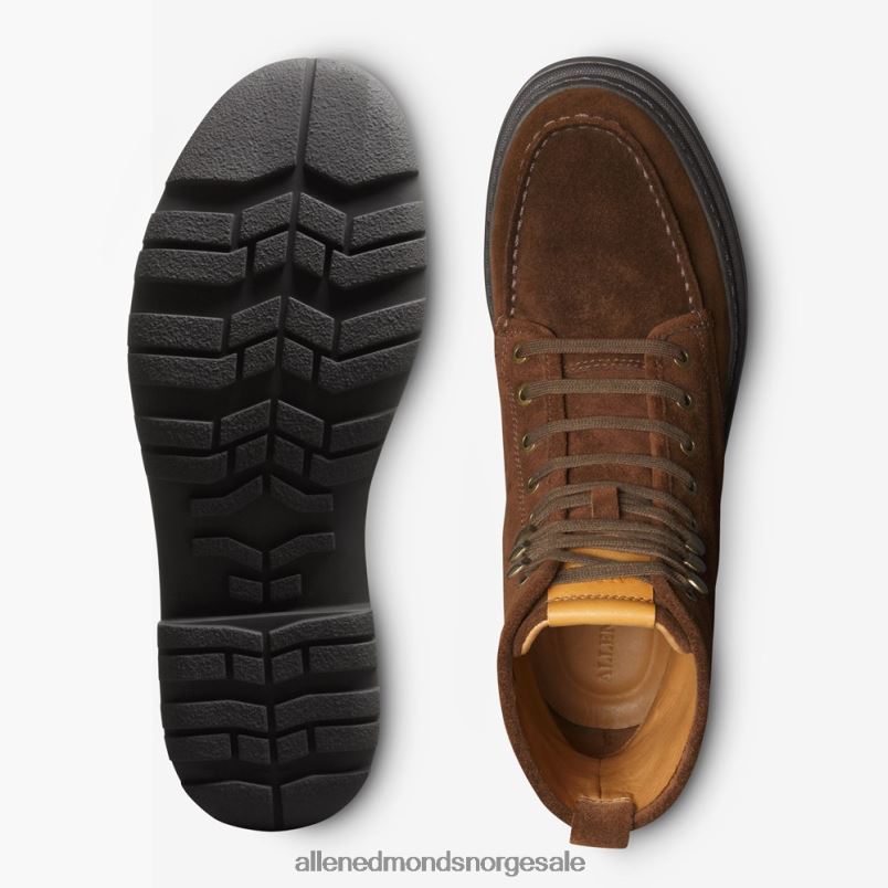 nei Allen Edmonds menn sawyer værbestandig snørestøvel snus semsket skinn 64B6Z420