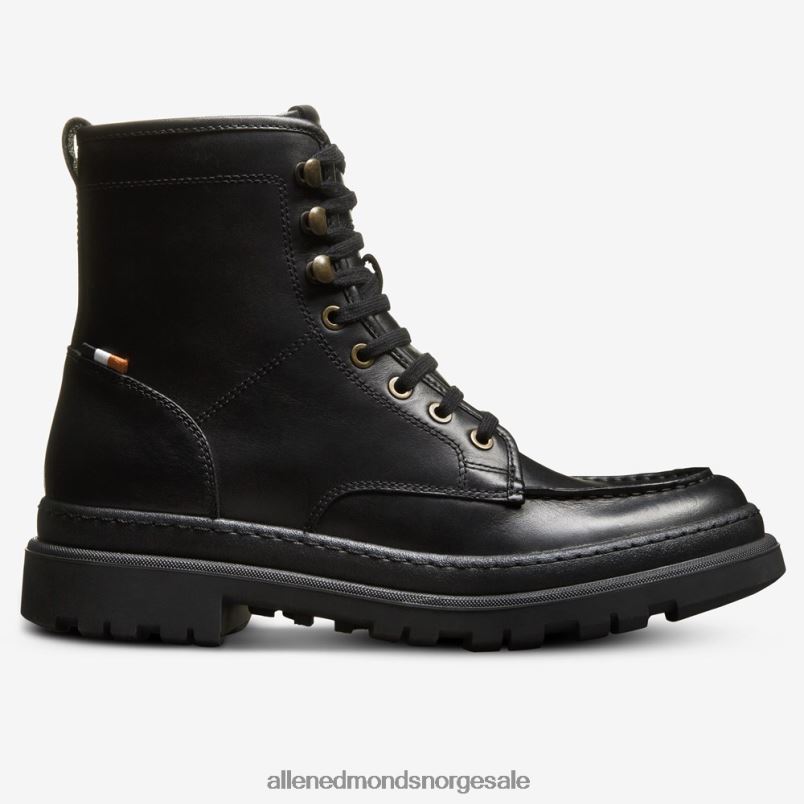 nei Allen Edmonds menn sawyer værbestandig snørestøvel svart 64B6Z419