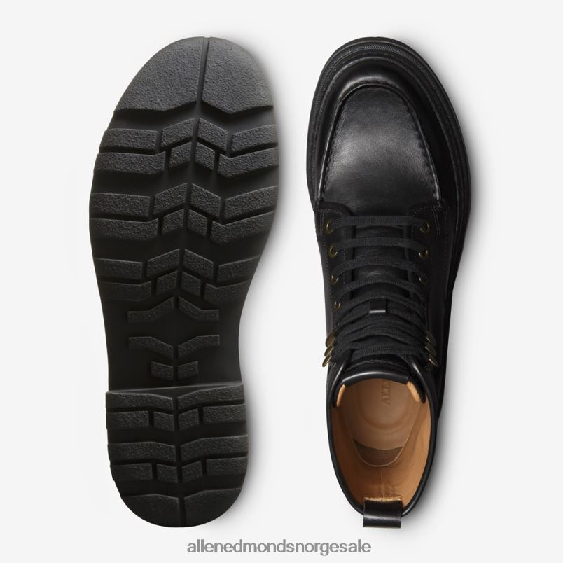 nei Allen Edmonds menn sawyer værbestandig snørestøvel svart 64B6Z419