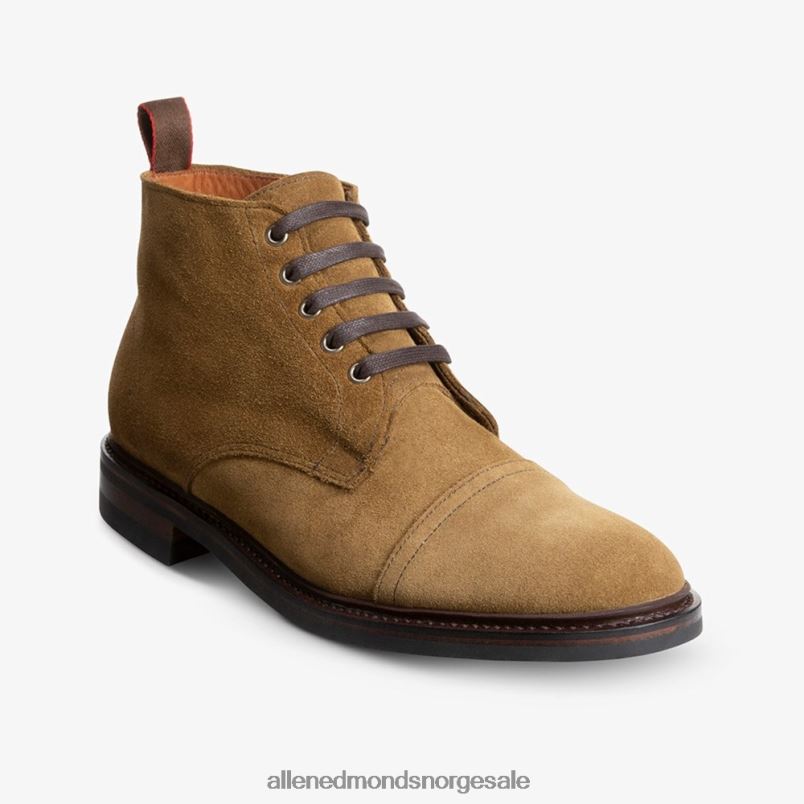 nei Allen Edmonds menn værbestandig patton-støvel kapers semsket skinn 64B6Z468