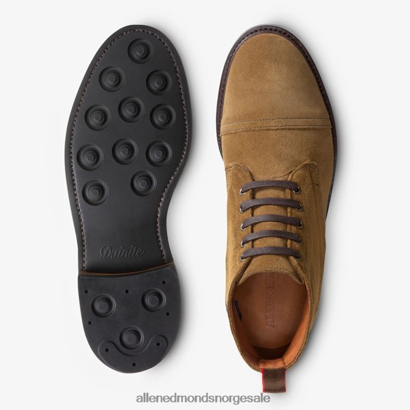 nei Allen Edmonds menn værbestandig patton-støvel kapers semsket skinn 64B6Z468