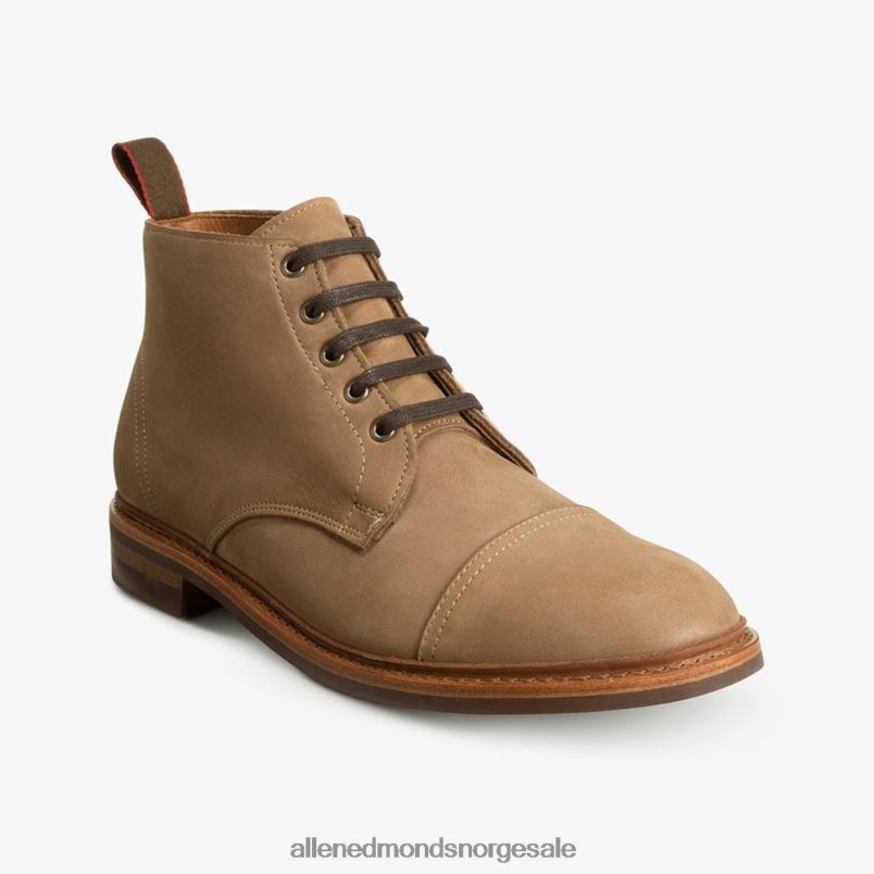 nei Allen Edmonds menn værbestandig patton-støvel tan 64B6Z132