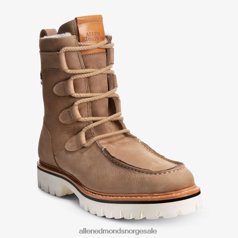 nei Allen Edmonds menn Silverlake semsket loggerstøvel tan 64B6Z119