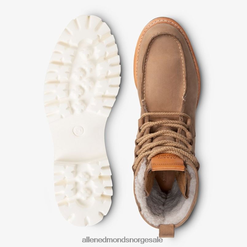 nei Allen Edmonds menn Silverlake semsket loggerstøvel tan 64B6Z119