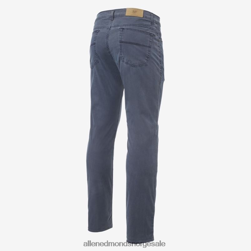 nei Allen Edmonds unisex 5-lommers bukser med rett passform grå 64B6Z201