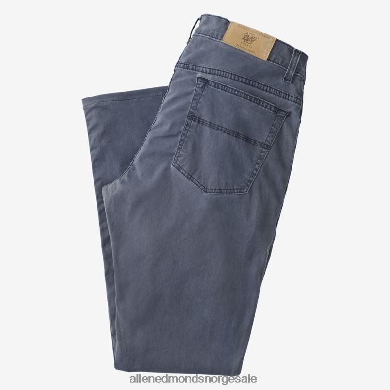 nei Allen Edmonds unisex 5-lommers bukser med rett passform grå 64B6Z201