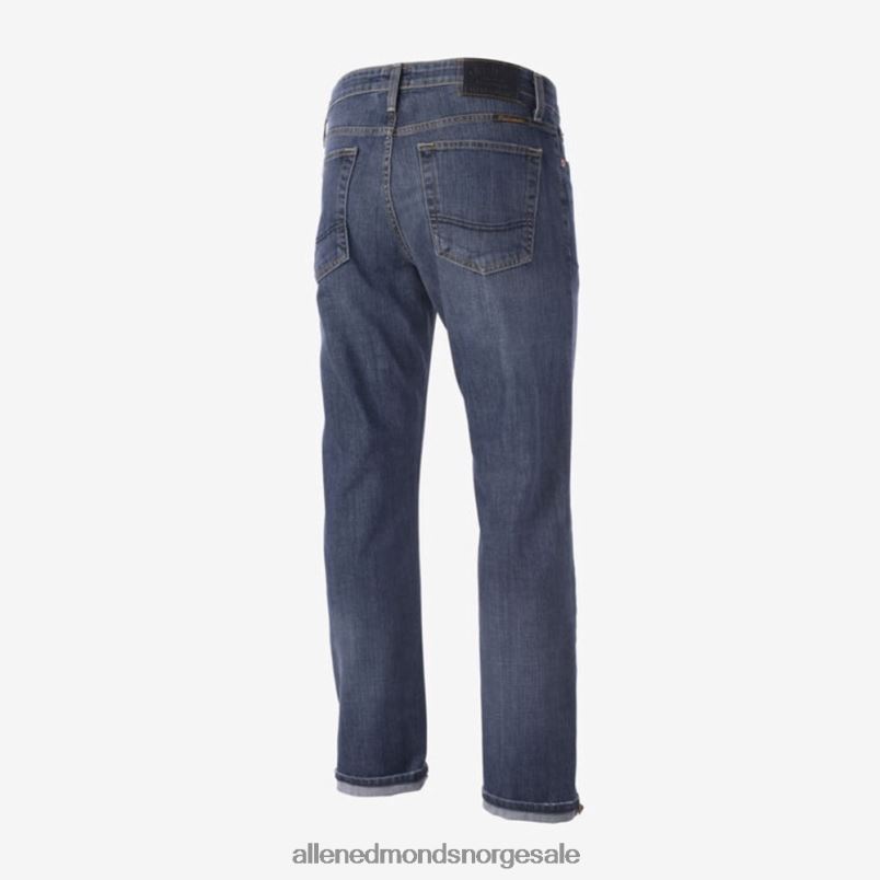 nei Allen Edmonds unisex civilianaire dean jeans med normal passform lyseblå skyll 64B6Z514