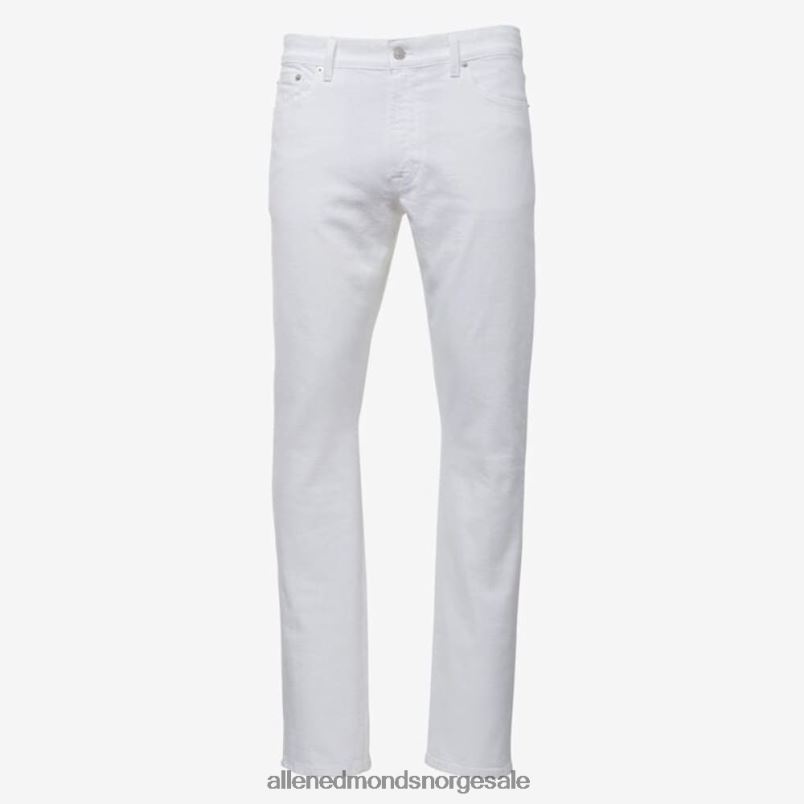 nei Allen Edmonds unisex civilianaire walker jeans med slim-rett passform hvit 64B6Z501