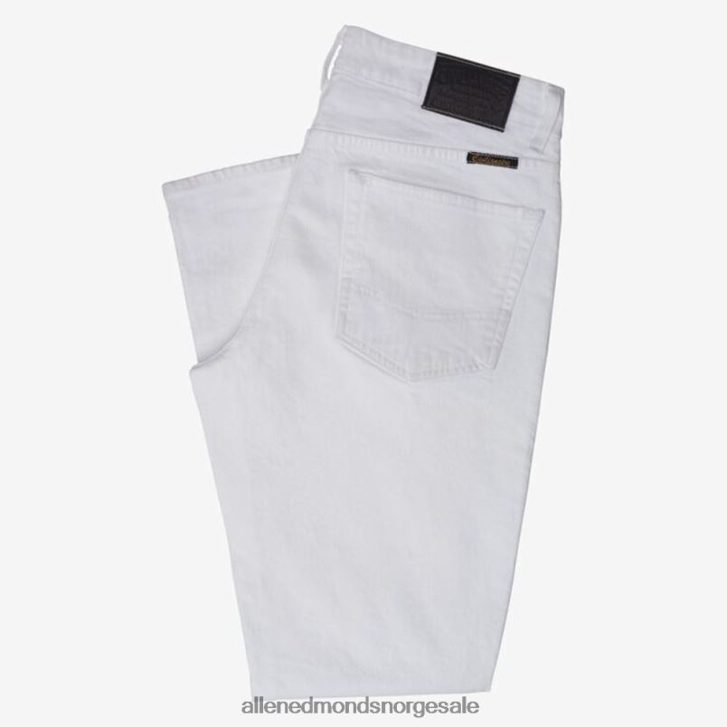 nei Allen Edmonds unisex civilianaire walker jeans med slim-rett passform hvit 64B6Z501