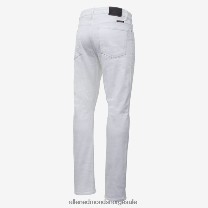 nei Allen Edmonds unisex civilianaire walker jeans med slim-rett passform hvit 64B6Z501