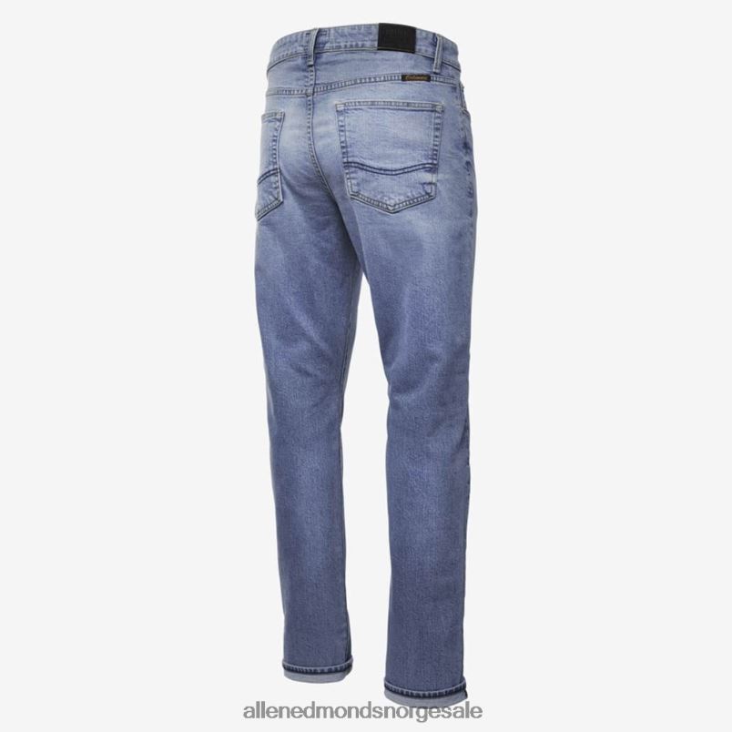 nei Allen Edmonds unisex civilianaire walker jeans med slim-rett passform middels distressed blå 64B6Z503