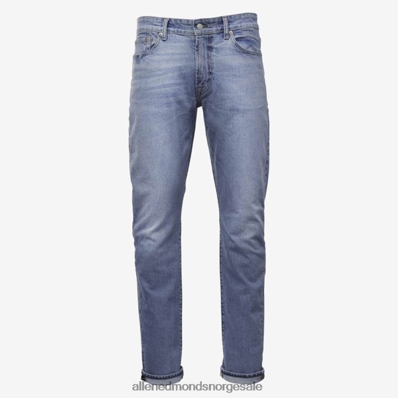 nei Allen Edmonds unisex civilianaire walker jeans med slim-rett passform middels distressed blå 64B6Z503