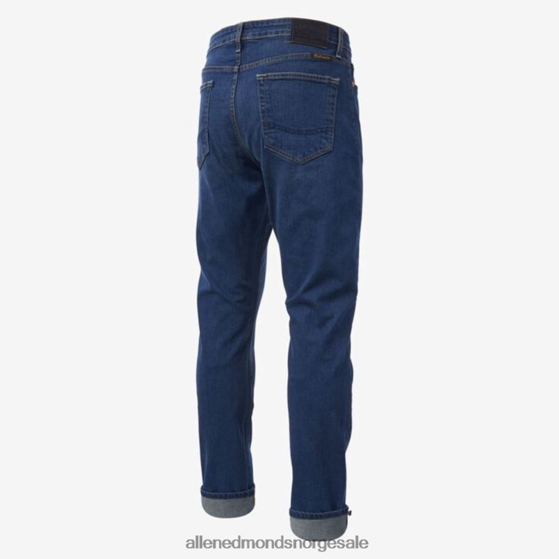 nei Allen Edmonds unisex civilianaire walker jeans med slim-rett passform middels skyll blå 64B6Z500