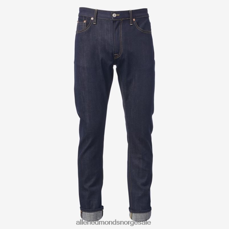 nei Allen Edmonds unisex civilianaire walker jeans med slim-rett passform rå selvage blå 64B6Z160
