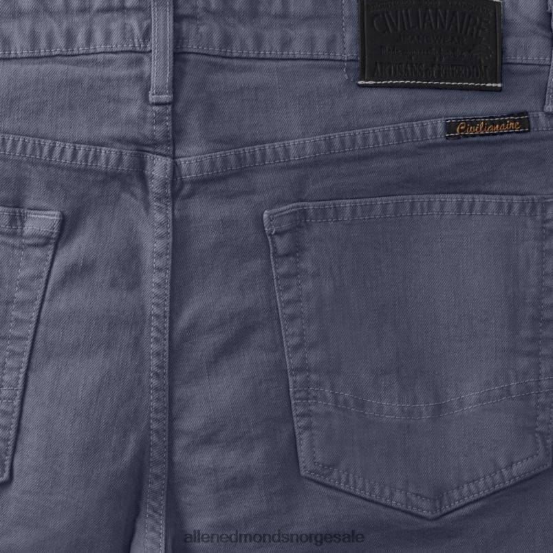 nei Allen Edmonds unisex civilianaire walker jeans med slim-rett passform skiferblå 64B6Z502