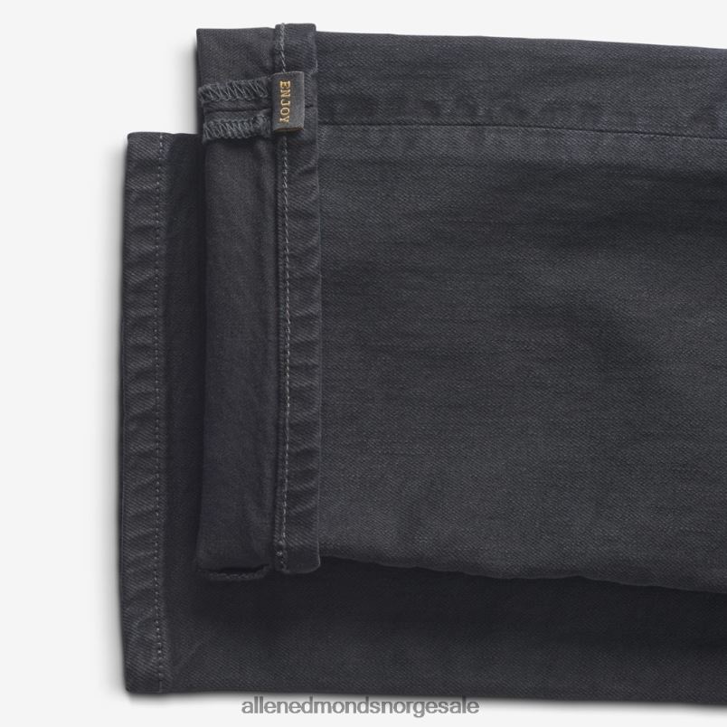 nei Allen Edmonds unisex civilianaire walker jeans med slim-rett passform svart 64B6Z499