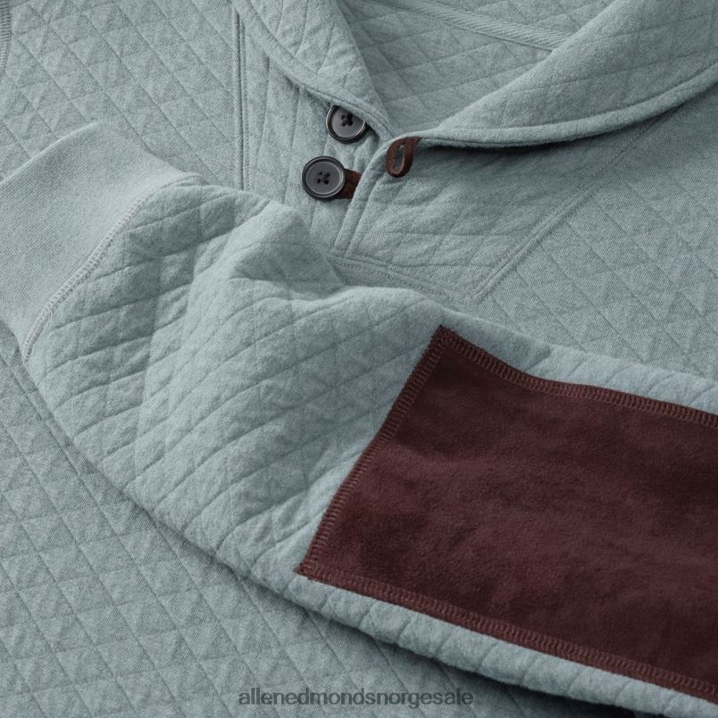 nei Allen Edmonds unisex Billy reid vattert sweatshirt med sjalkrage vask blå 64B6Z231