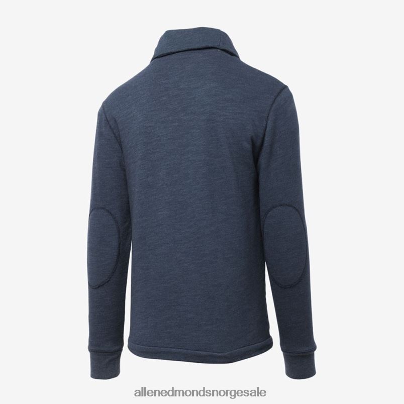 nei Allen Edmonds unisex gråere dunlop vaffelfôret cardigan marinen 64B6Z186