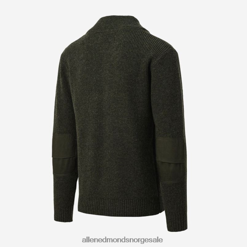 nei Allen Edmonds unisex schott n.y.c. militær henley genser mosegrønn 64B6Z520