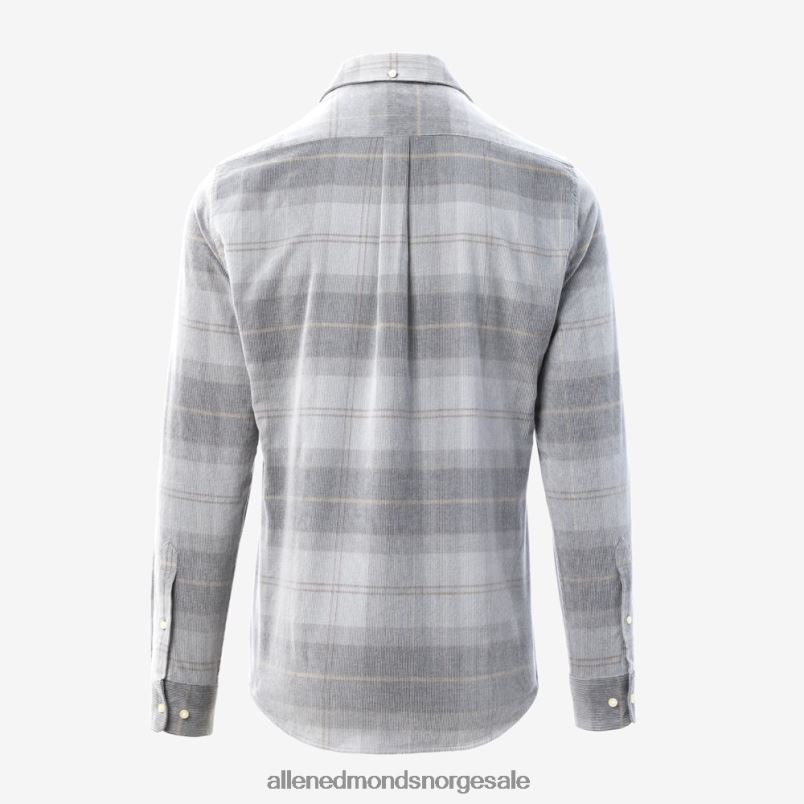 nei Allen Edmonds unisex barbour blair skreddersydd skjorte grå 64B6Z209