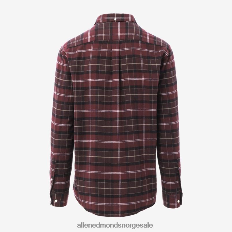 nei Allen Edmonds unisex barbour kyeloch skreddersydd skjorte rød 64B6Z225