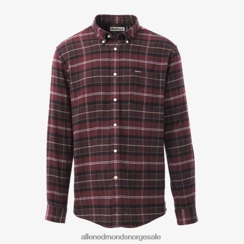 nei Allen Edmonds unisex barbour kyeloch skreddersydd skjorte rød 64B6Z225