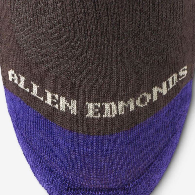 nei Allen Edmonds unisex luftdress-sokker i bomull mellom legg brun 64B6Z180