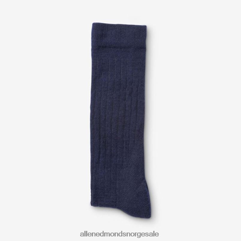 nei Allen Edmonds unisex luftdress-sokker i bomull mellom legg marinen 64B6Z513