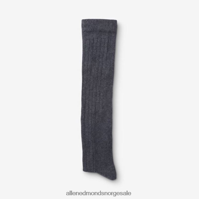 nei Allen Edmonds unisex luftdresssokker i bomull over leggen koksgrå 64B6Z530