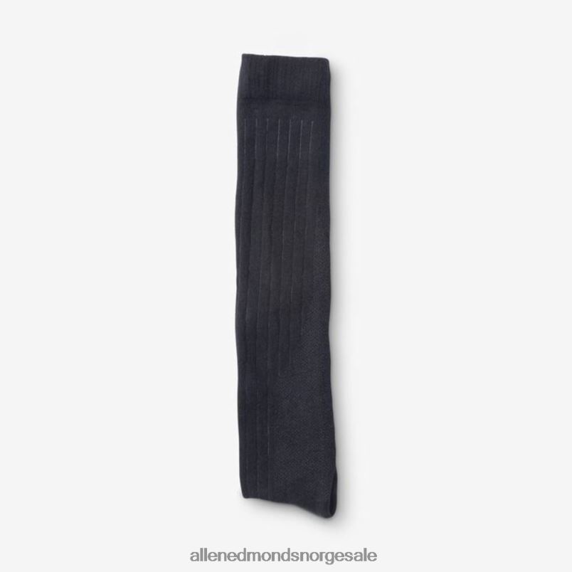 nei Allen Edmonds unisex luftdresssokker i bomull over leggen svart 64B6Z529
