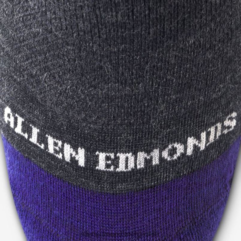 nei Allen Edmonds unisex mid-calv merino kule kjole sokker koksgrå 64B6Z196