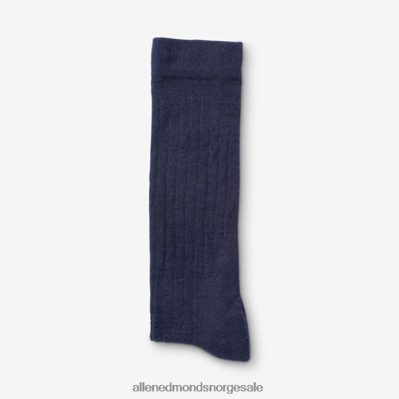 nei Allen Edmonds unisex mid-calv merino kule kjole sokker marinen 64B6Z527