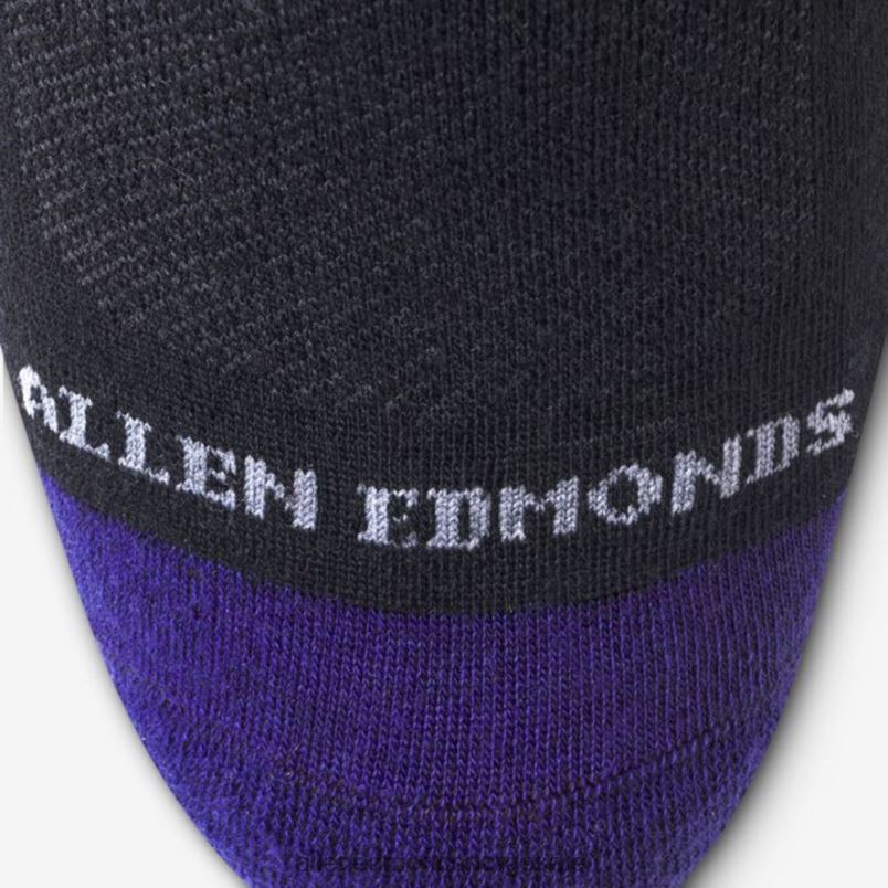 nei Allen Edmonds unisex mid-calv merino kule kjole sokker svart 64B6Z526