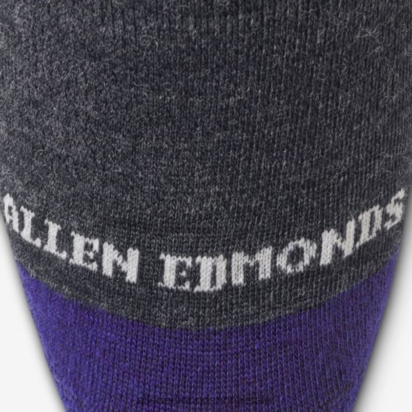 nei Allen Edmonds unisex over-the-calf merino kule kjole sokker koksgrå 64B6Z179