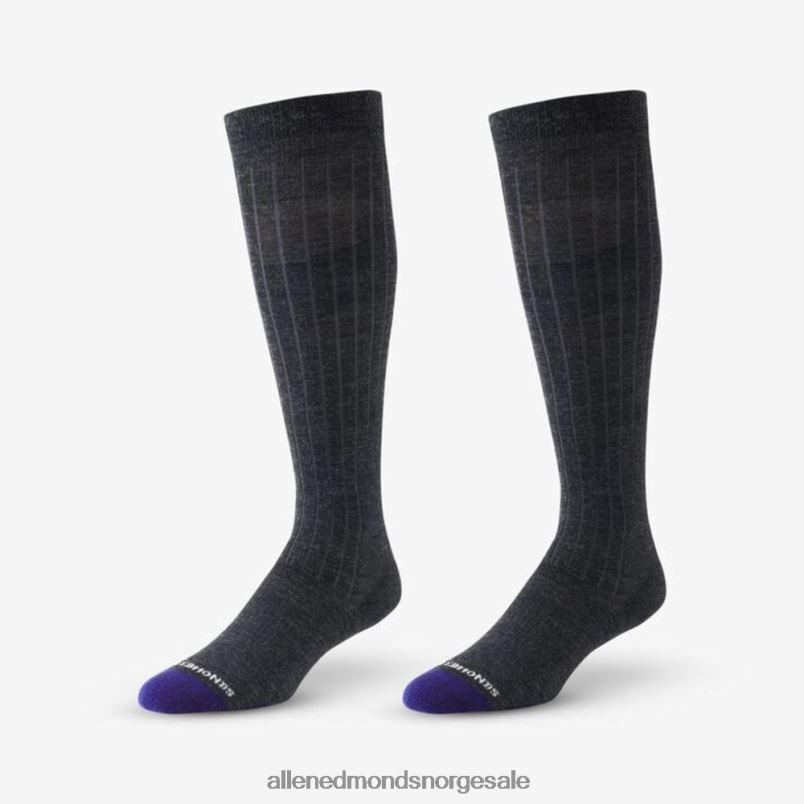nei Allen Edmonds unisex over-the-calf merino kule kjole sokker koksgrå 64B6Z179