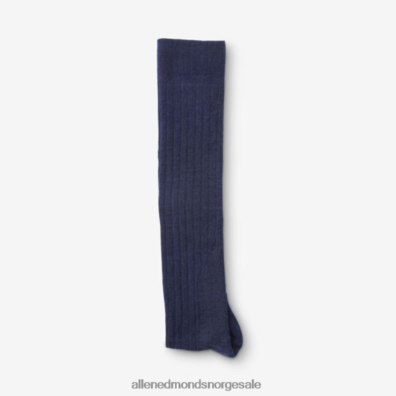 nei Allen Edmonds unisex over-the-calf merino kule kjole sokker marinen 64B6Z510