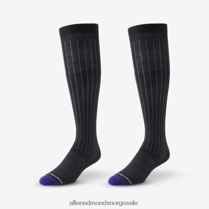 nei Allen Edmonds unisex over-the-calf merino kule kjole sokker svart 64B6Z509