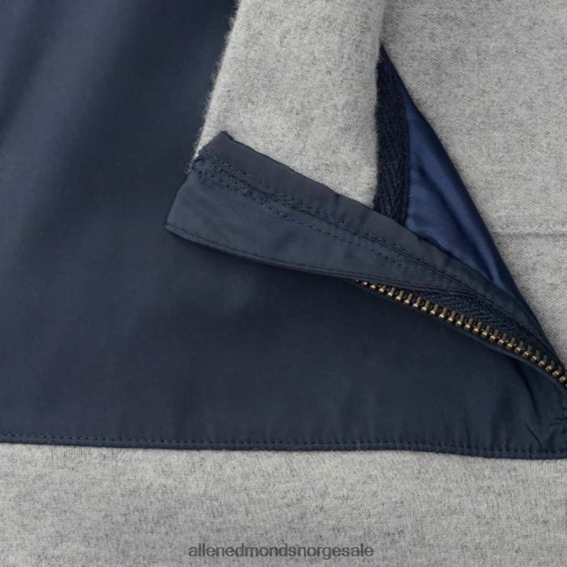 nei Allen Edmonds unisex james vest med glidelås foran marinen 64B6Z165
