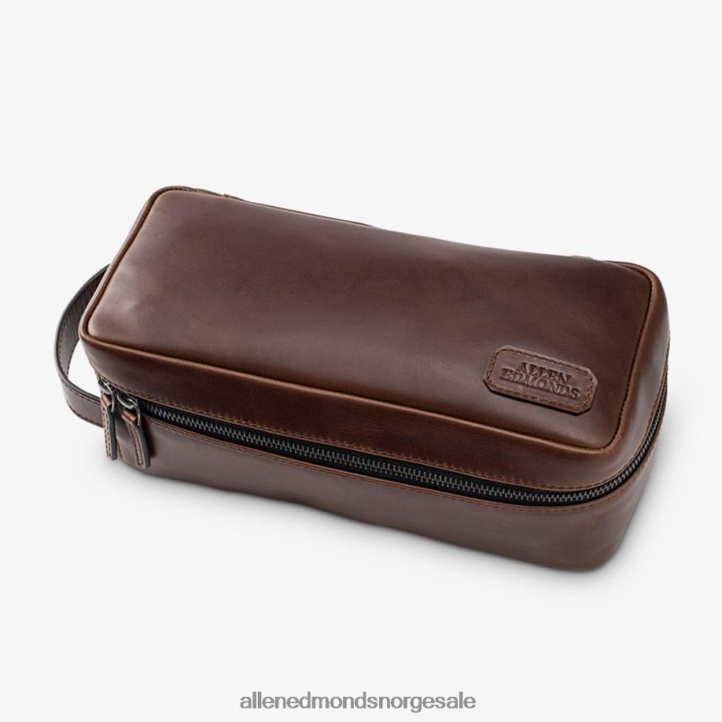 nei Allen Edmonds unisex lær dopp kit brun 64B6Z421
