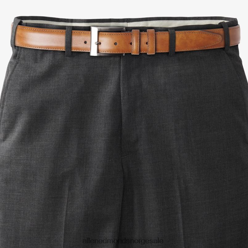 nei Allen Edmonds unisex bredt basiskjolebelte mørkt valnøttskinn 64B6Z550