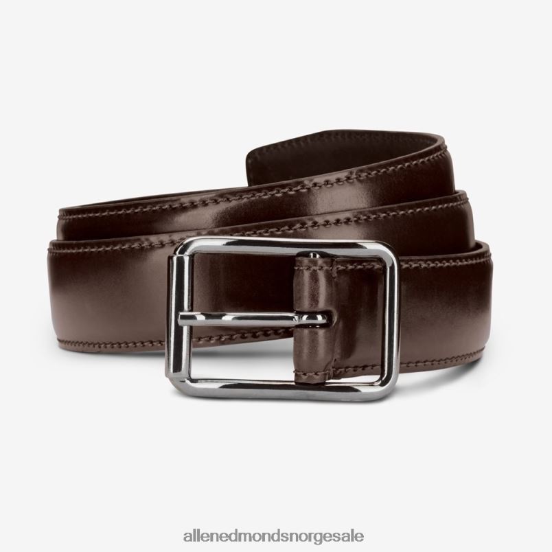 nei Allen Edmonds unisex cordovan avenue kjolebelte brun 64B6Z356