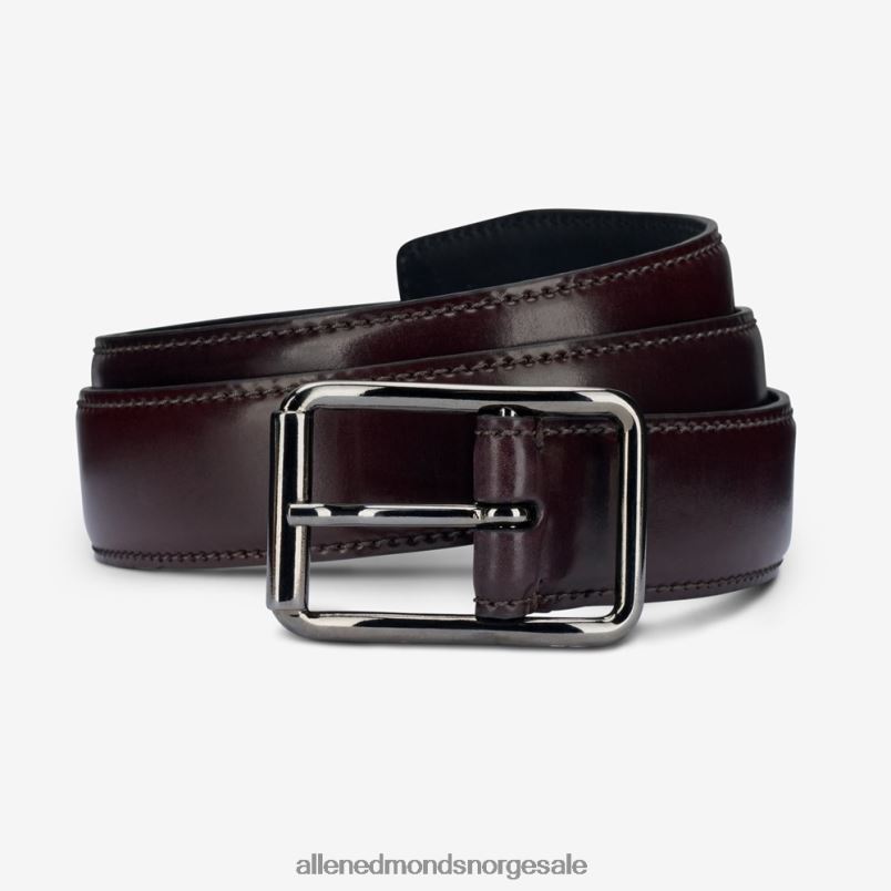 nei Allen Edmonds unisex cordovan avenue kjolebelte okseblod 64B6Z587
